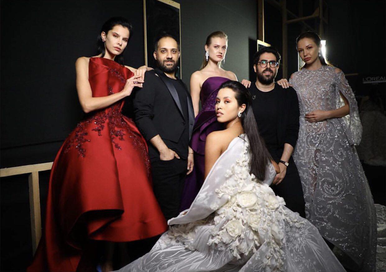 Дарья на показе Azzi&Osta 18 Fashion show!
